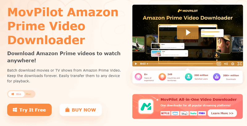 MovPilot Amazon Video Downloader