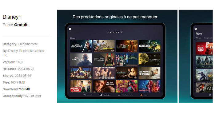 Obtenez Disney+ Premium gratuitement avec APPCAKE