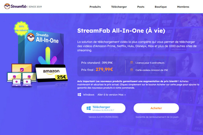 StreamFab All-In-One