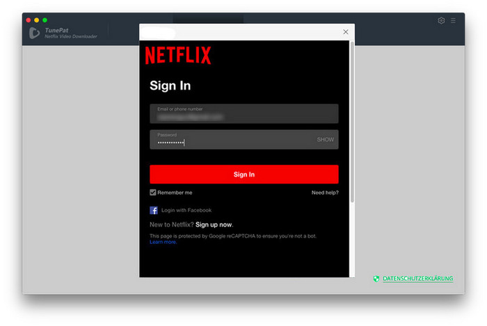 Connectez-vous à Netflix sur TunePat